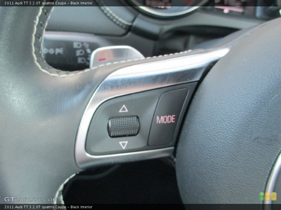 Black Interior Controls for the 2011 Audi TT S 2.0T quattro Coupe #86353522