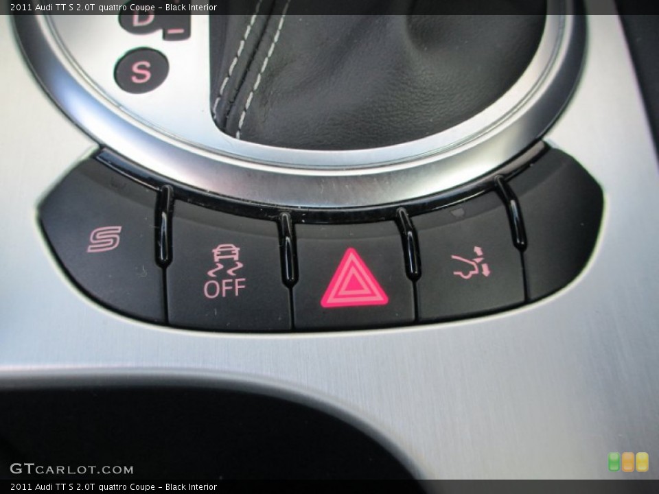 Black Interior Controls for the 2011 Audi TT S 2.0T quattro Coupe #86353558