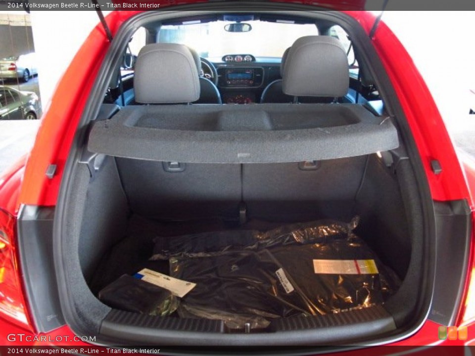 Titan Black Interior Trunk for the 2014 Volkswagen Beetle R-Line #86354820