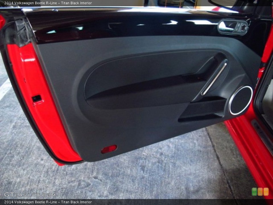 Titan Black Interior Door Panel for the 2014 Volkswagen Beetle R-Line #86354844