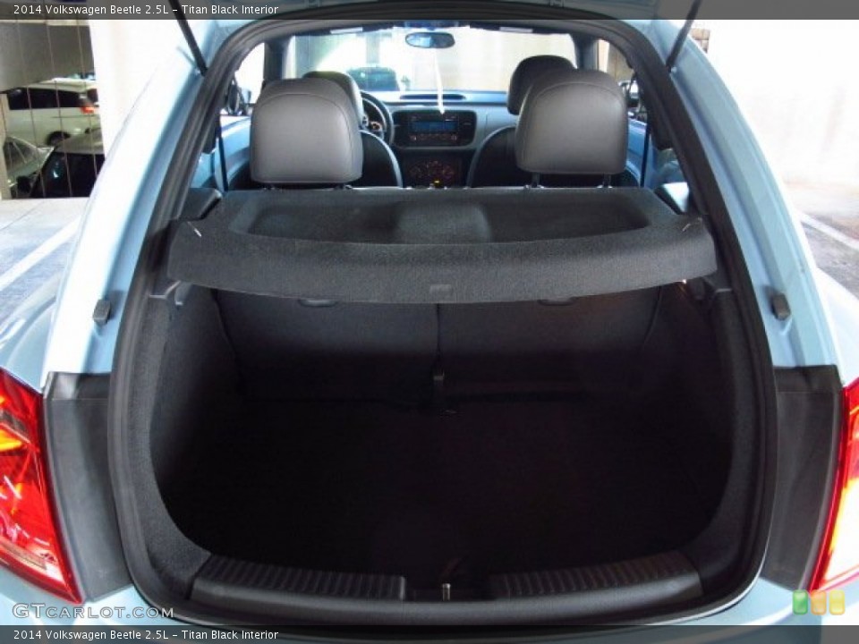 Titan Black Interior Trunk for the 2014 Volkswagen Beetle 2.5L #86355732
