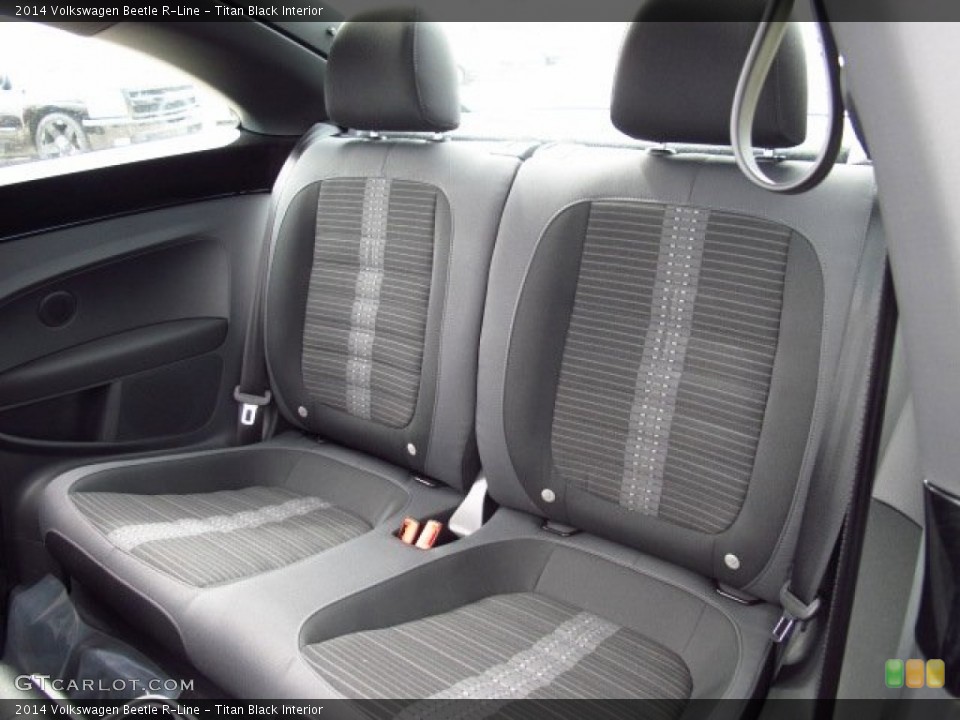 Titan Black Interior Rear Seat for the 2014 Volkswagen Beetle R-Line #86357319
