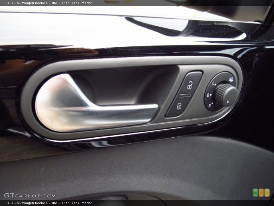 Titan Black Interior Controls for the 2014 Volkswagen Beetle R-Line #86357382