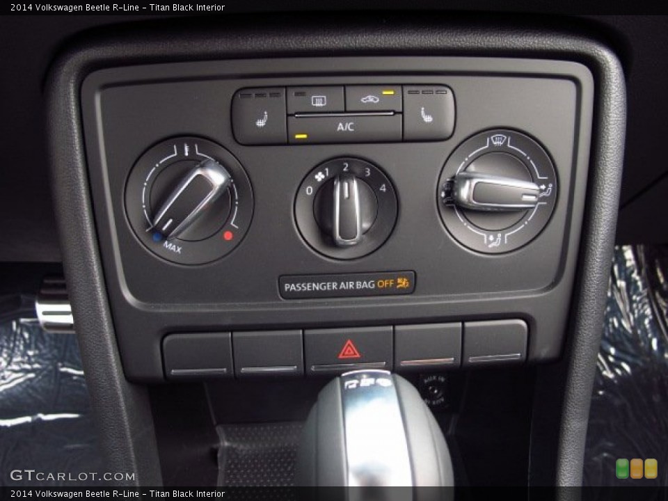 Titan Black Interior Controls for the 2014 Volkswagen Beetle R-Line #86357487
