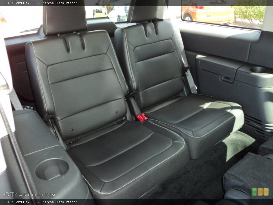 Charcoal Black Interior Rear Seat for the 2012 Ford Flex SEL #86358180