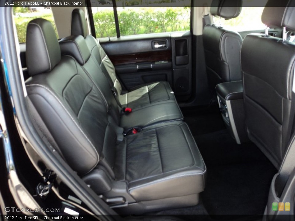 Charcoal Black Interior Rear Seat for the 2012 Ford Flex SEL #86358231