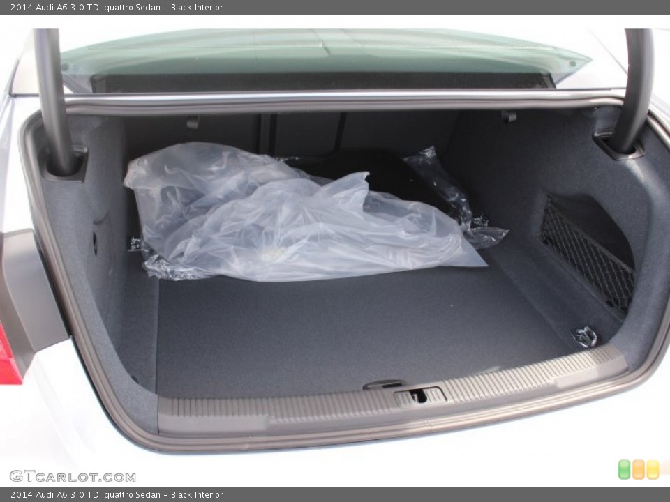 Black Interior Trunk for the 2014 Audi A6 3.0 TDI quattro Sedan #86358501