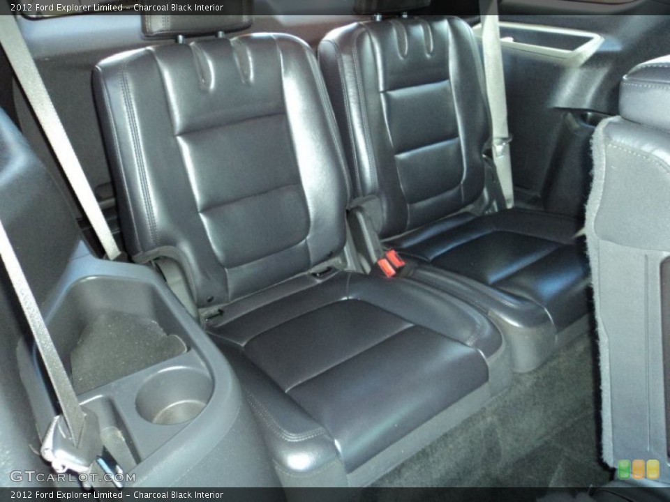 Charcoal Black Interior Rear Seat for the 2012 Ford Explorer Limited #86359215