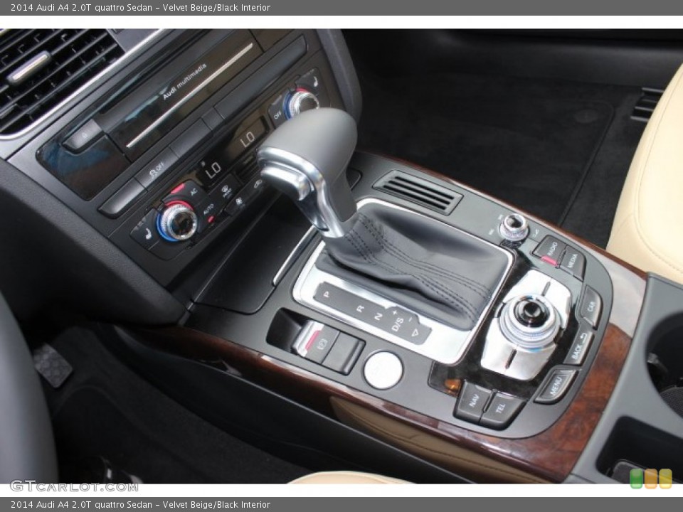 Velvet Beige/Black Interior Transmission for the 2014 Audi A4 2.0T quattro Sedan #86361480
