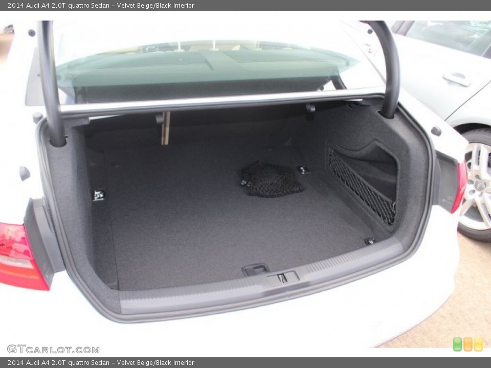 Velvet Beige/Black Interior Trunk for the 2014 Audi A4 2.0T quattro Sedan #86361816