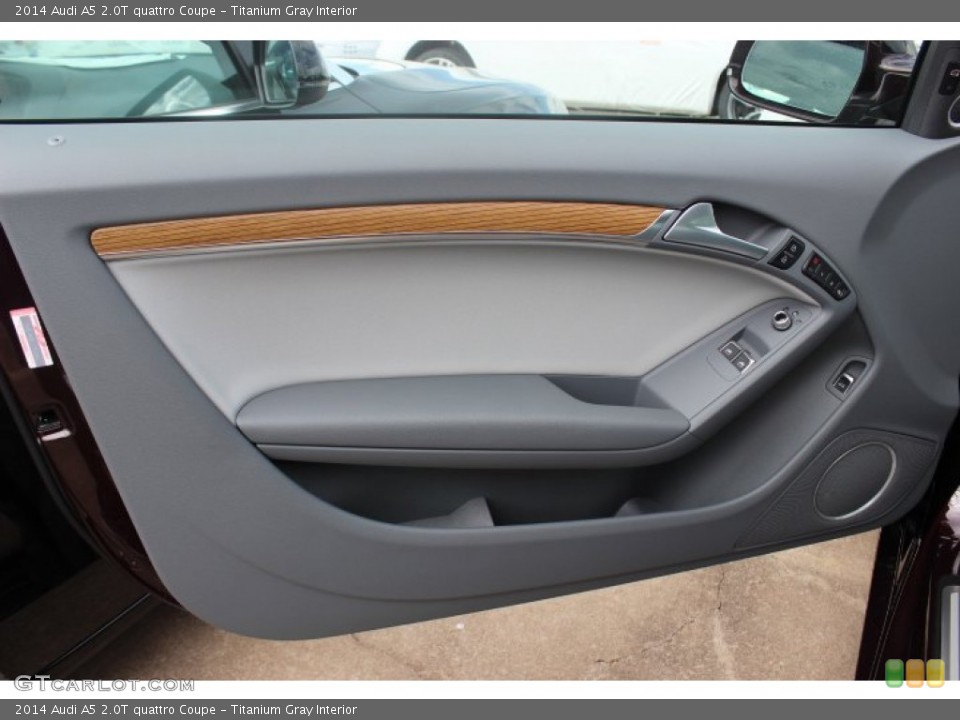 Titanium Gray Interior Door Panel for the 2014 Audi A5 2.0T quattro Coupe #86364579