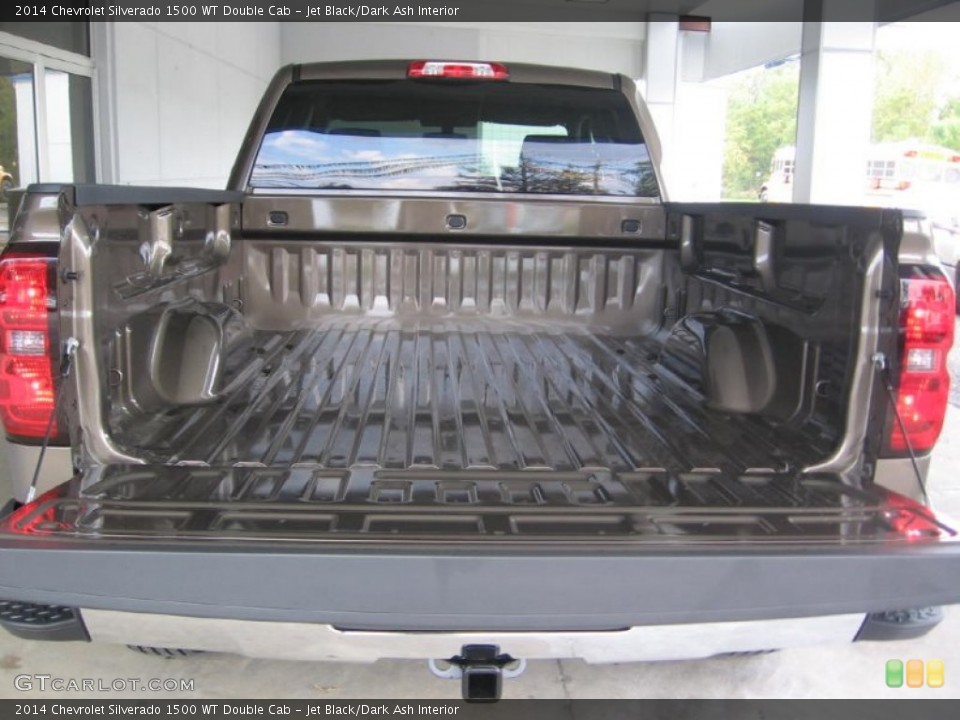 Jet Black/Dark Ash Interior Trunk for the 2014 Chevrolet Silverado 1500 WT Double Cab #86365494