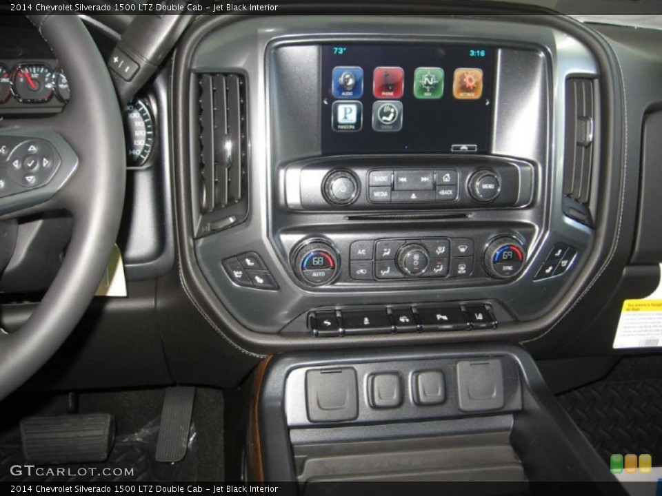 Jet Black Interior Controls for the 2014 Chevrolet Silverado 1500 LTZ Double Cab #86365725
