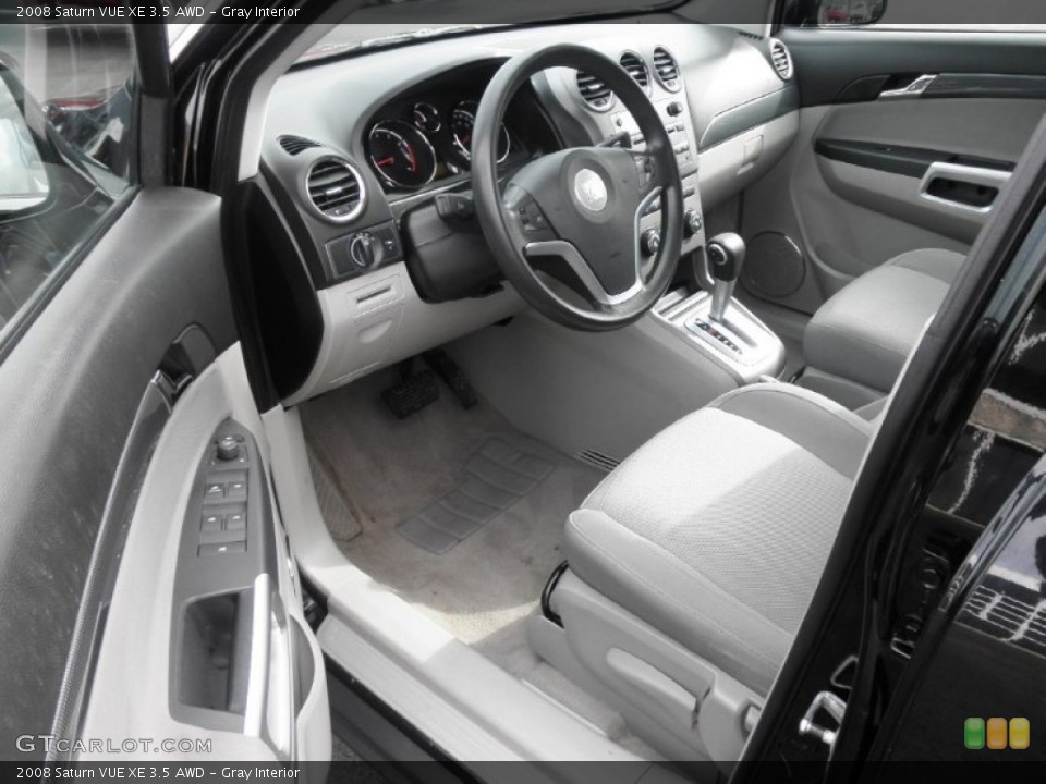 Gray Interior Photo for the 2008 Saturn VUE XE 3.5 AWD #86368527