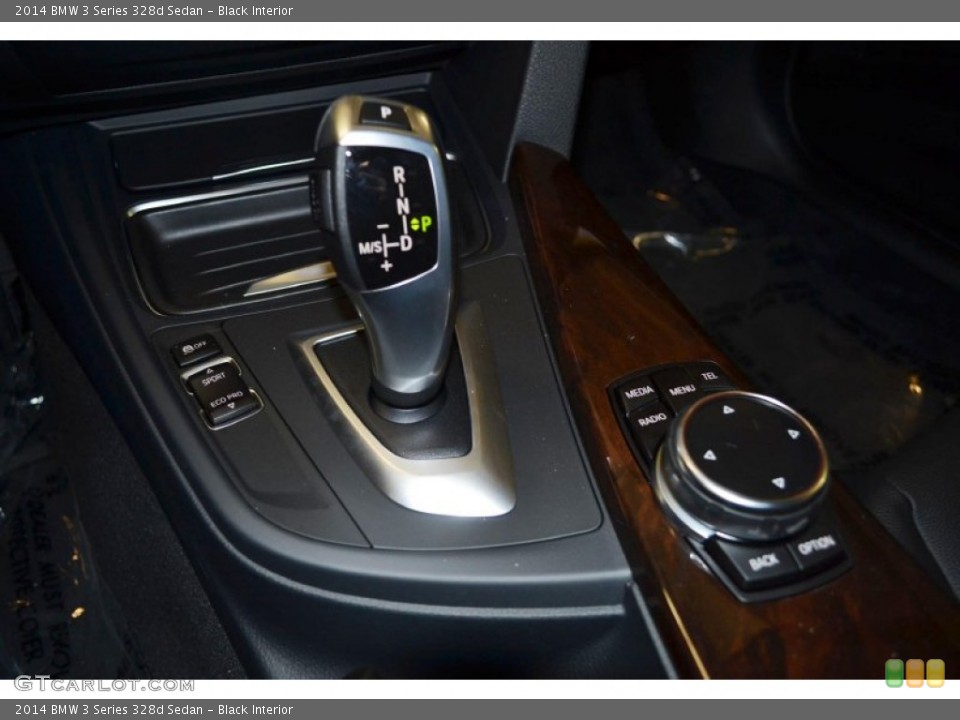 Black Interior Transmission for the 2014 BMW 3 Series 328d Sedan #86369347