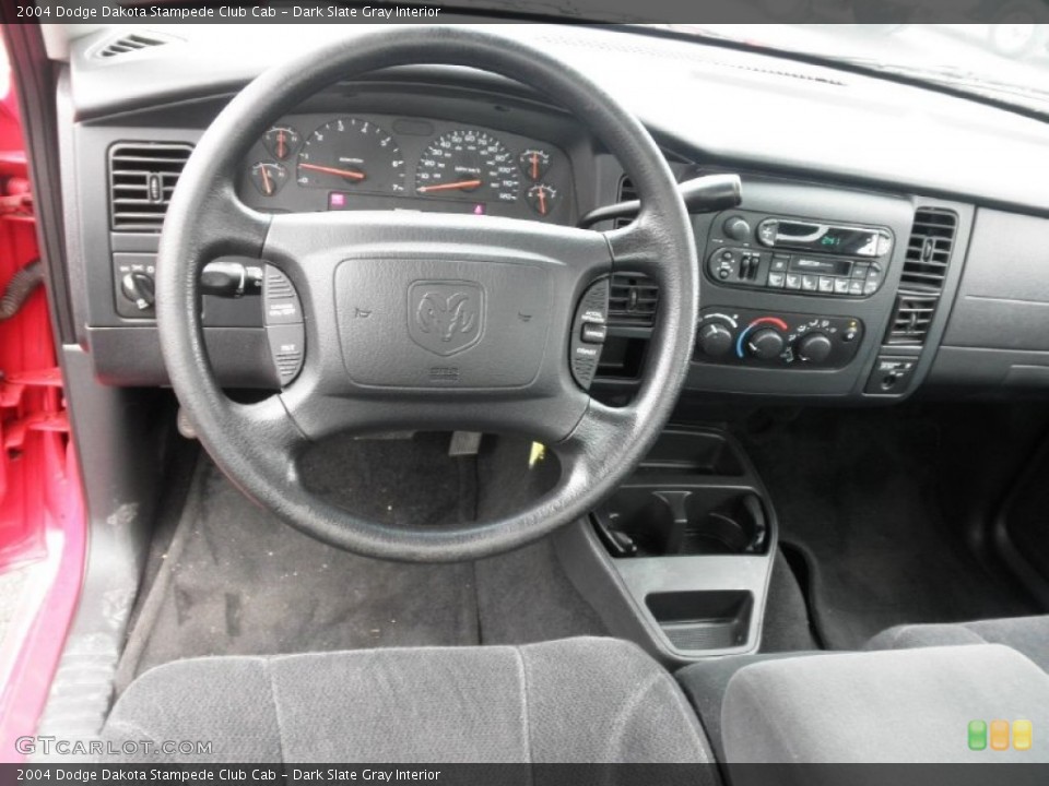 Dark Slate Gray Interior Dashboard for the 2004 Dodge Dakota Stampede Club Cab #86370138