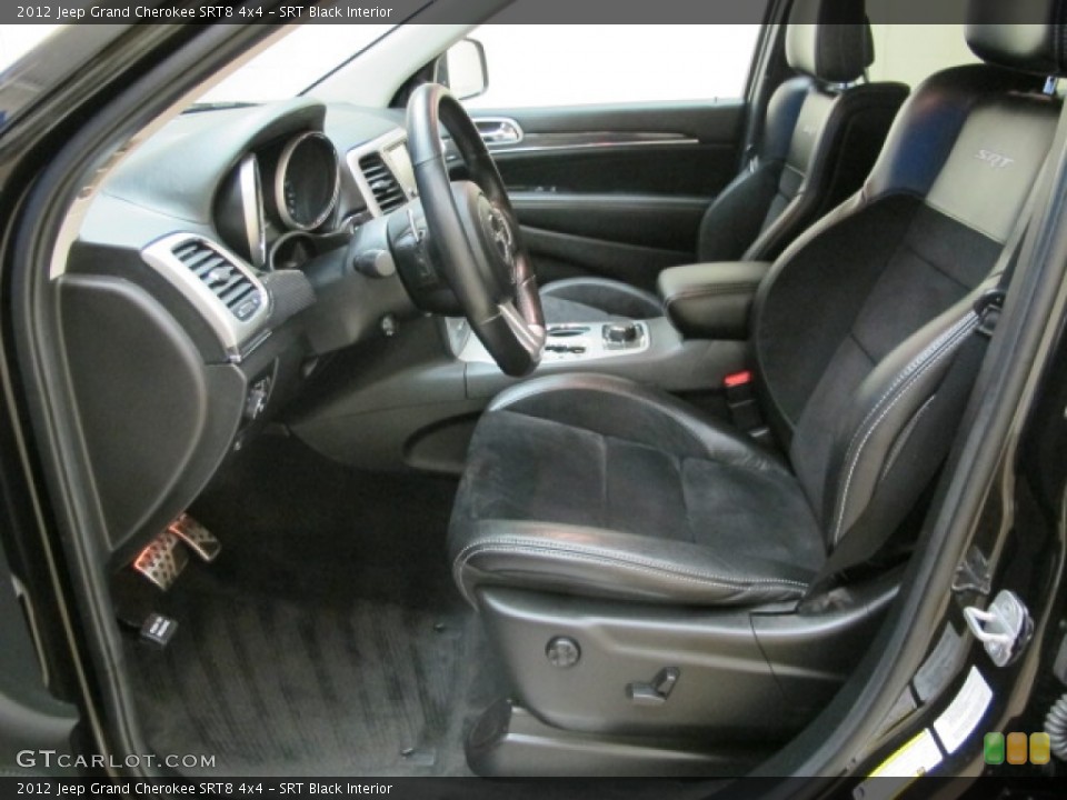 SRT Black Interior Photo for the 2012 Jeep Grand Cherokee SRT8 4x4 #86370809