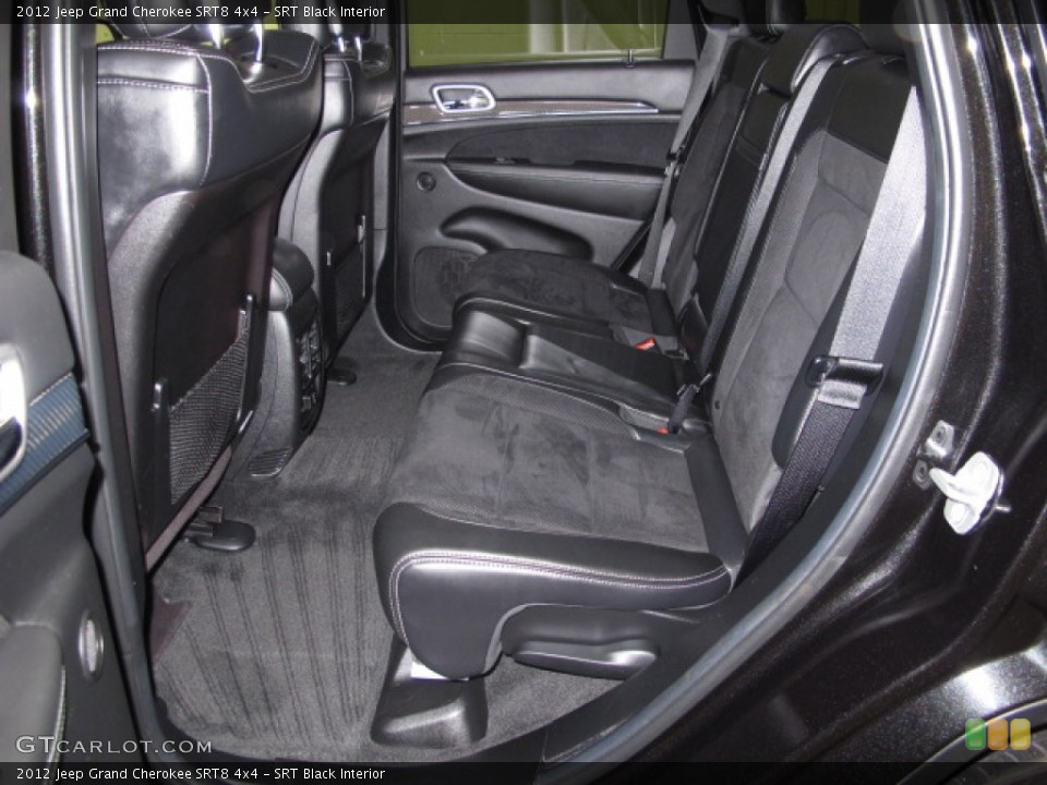 SRT Black Interior Rear Seat for the 2012 Jeep Grand Cherokee SRT8 4x4 #86370852