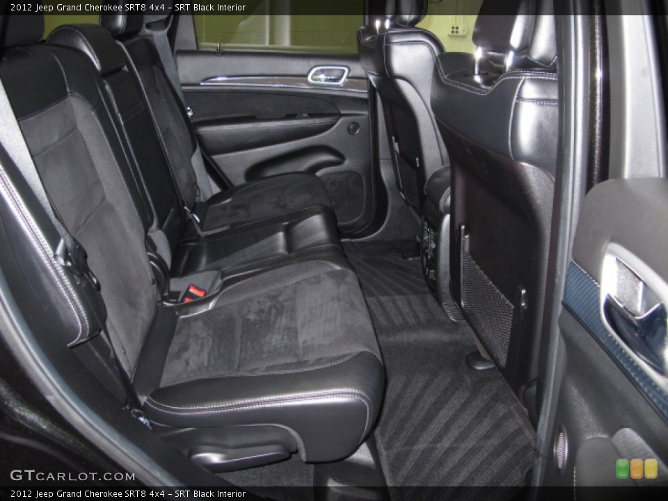 SRT Black Interior Rear Seat for the 2012 Jeep Grand Cherokee SRT8 4x4 #86370903