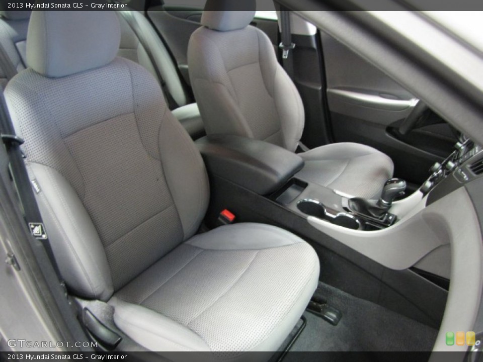 Gray Interior Front Seat for the 2013 Hyundai Sonata GLS #86372160
