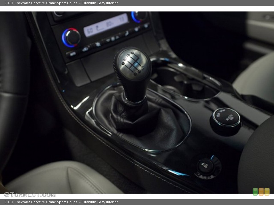 Titanium Gray Interior Transmission for the 2013 Chevrolet Corvette Grand Sport Coupe #86373549