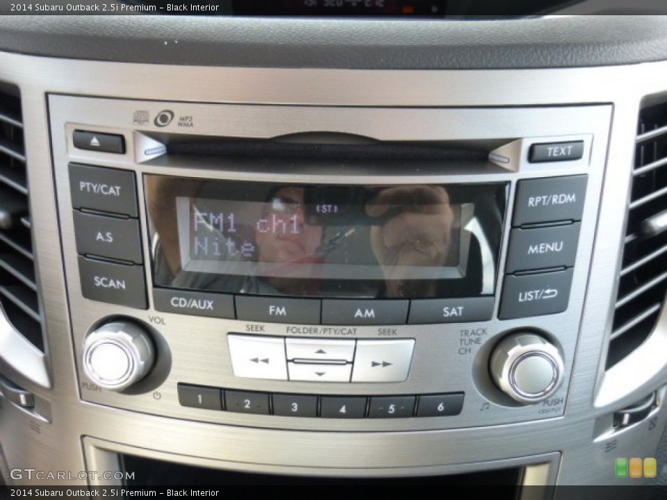 Black Interior Audio System for the 2014 Subaru Outback 2.5i Premium #86373951