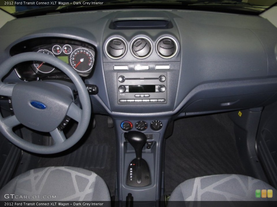 Dark Grey Interior Dashboard for the 2012 Ford Transit Connect XLT Wagon #86374140