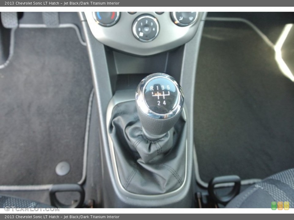 Jet Black/Dark Titanium Interior Transmission for the 2013 Chevrolet Sonic LT Hatch #86374224