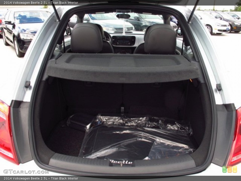 Titan Black Interior Trunk for the 2014 Volkswagen Beetle 2.5L #86374737