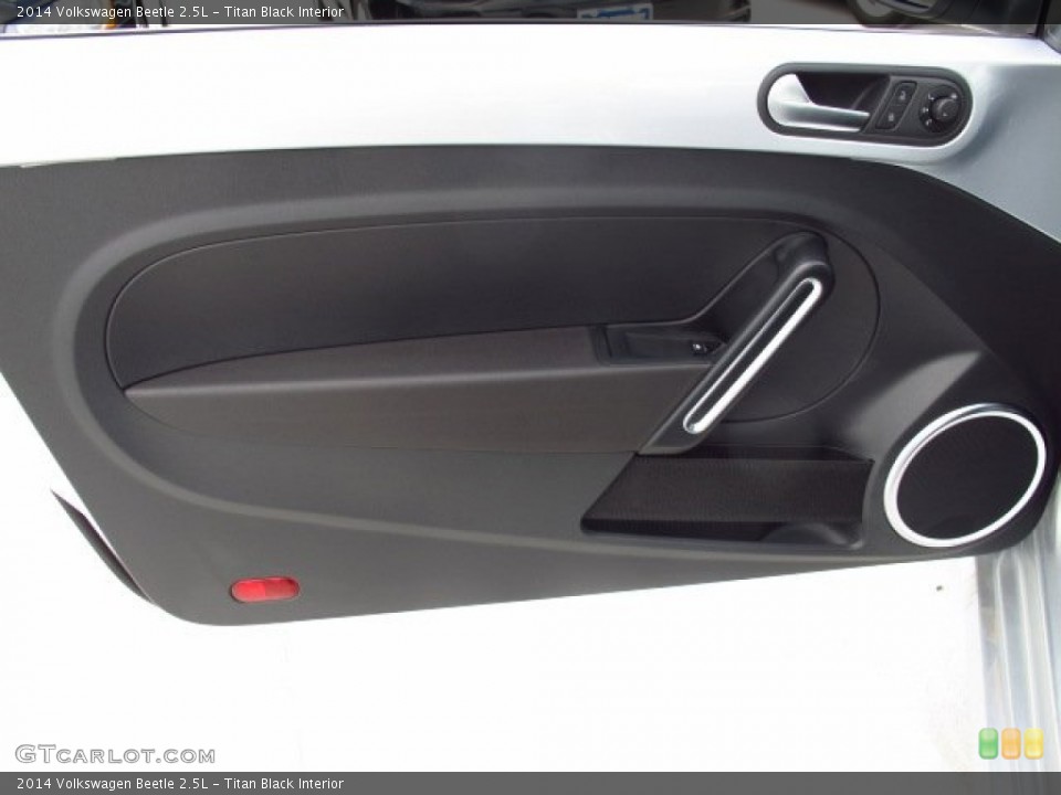 Titan Black Interior Door Panel for the 2014 Volkswagen Beetle 2.5L #86374761