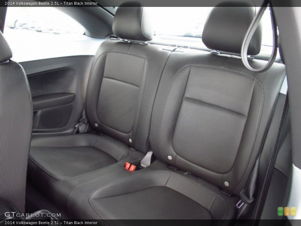 Titan Black Interior Rear Seat for the 2014 Volkswagen Beetle 2.5L #86374800