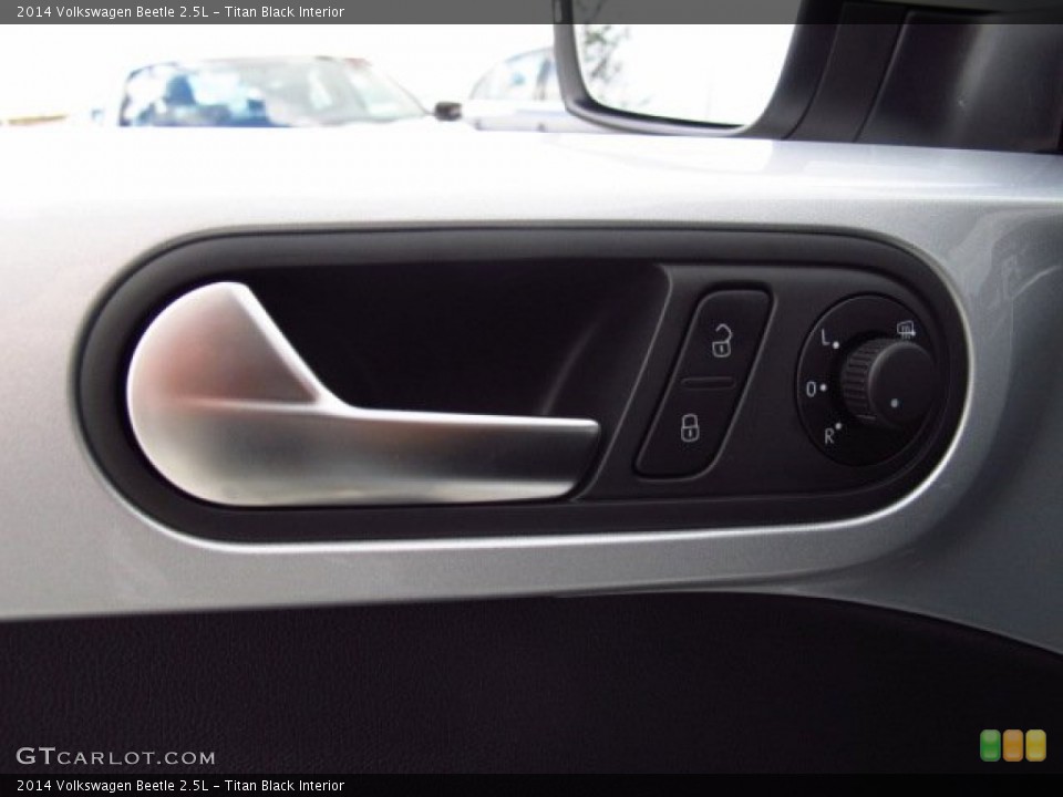 Titan Black Interior Controls for the 2014 Volkswagen Beetle 2.5L #86374863