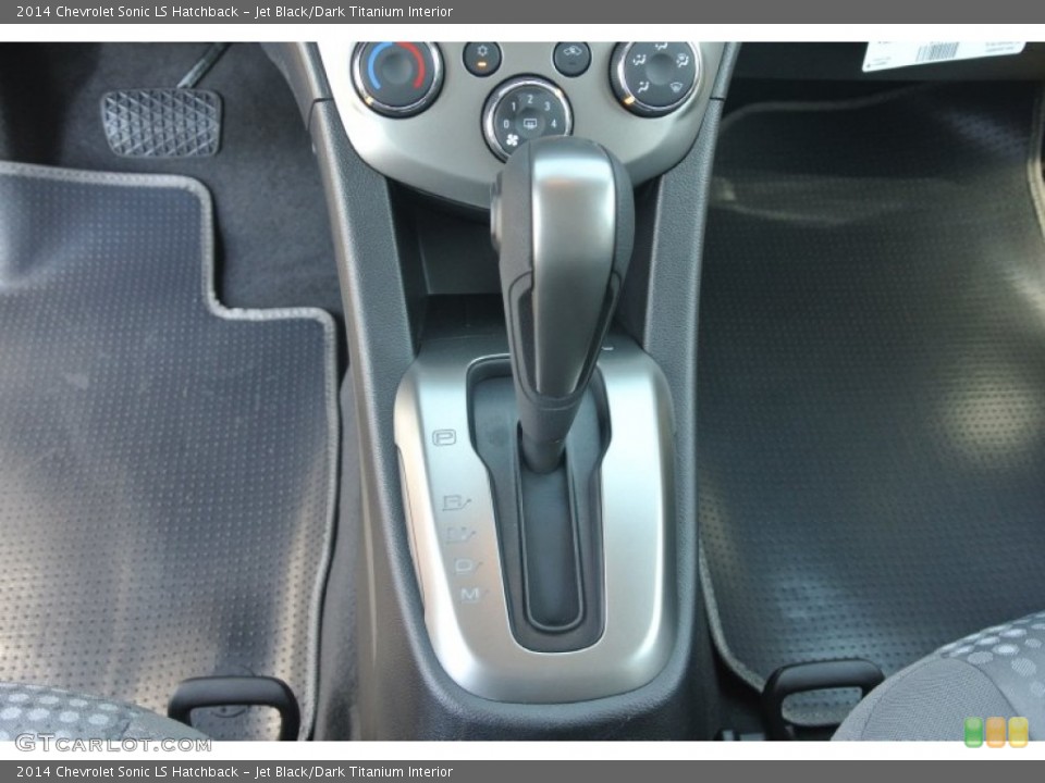 Jet Black/Dark Titanium Interior Transmission for the 2014 Chevrolet Sonic LS Hatchback #86376942