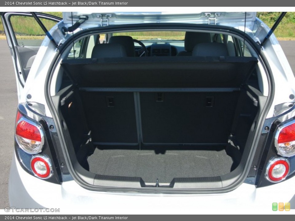 Jet Black/Dark Titanium Interior Trunk for the 2014 Chevrolet Sonic LS Hatchback #86377080