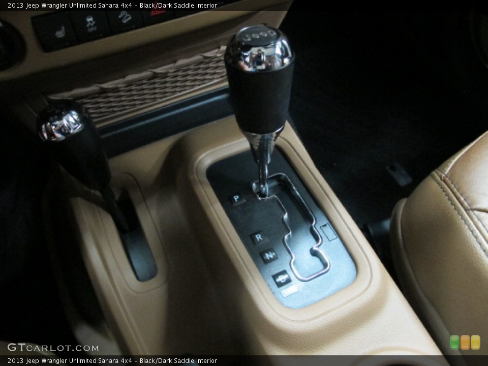 Black/Dark Saddle Interior Transmission for the 2013 Jeep Wrangler Unlimited Sahara 4x4 #86377123
