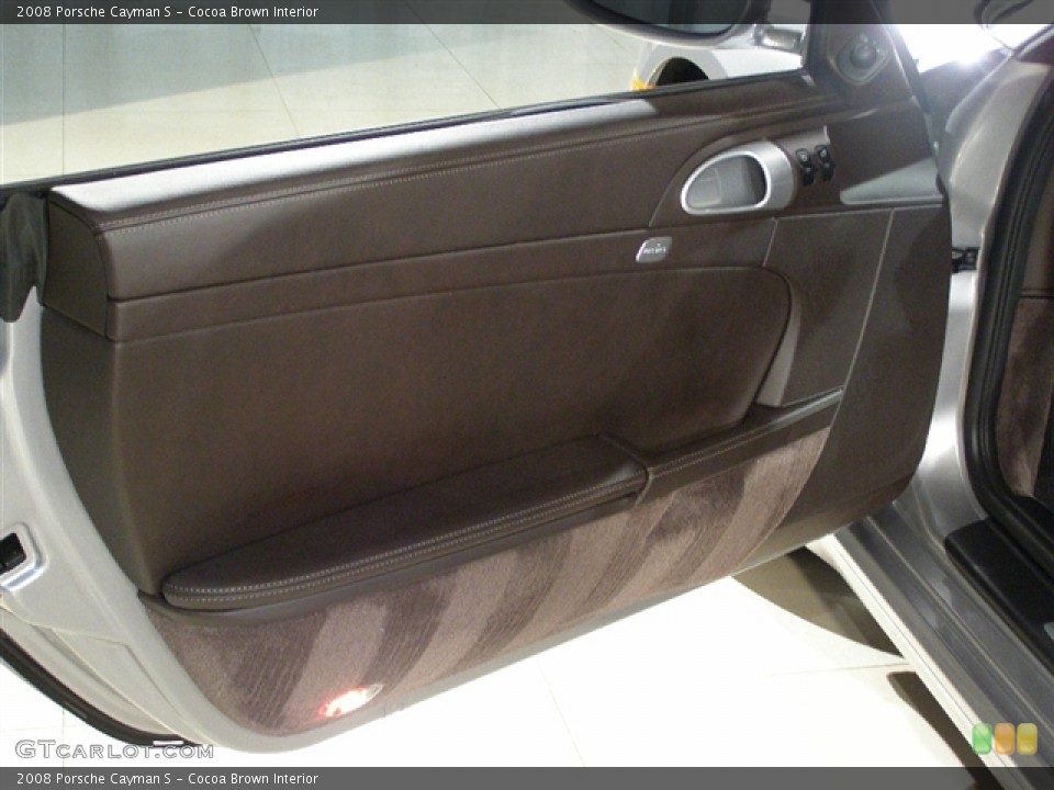 Cocoa Brown Interior Door Panel for the 2008 Porsche Cayman S #86378