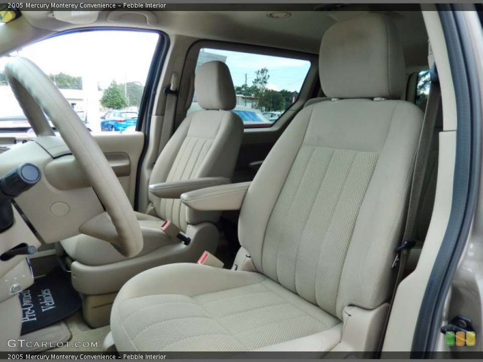 Pebble Interior Front Seat for the 2005 Mercury Monterey Convenience #86380185
