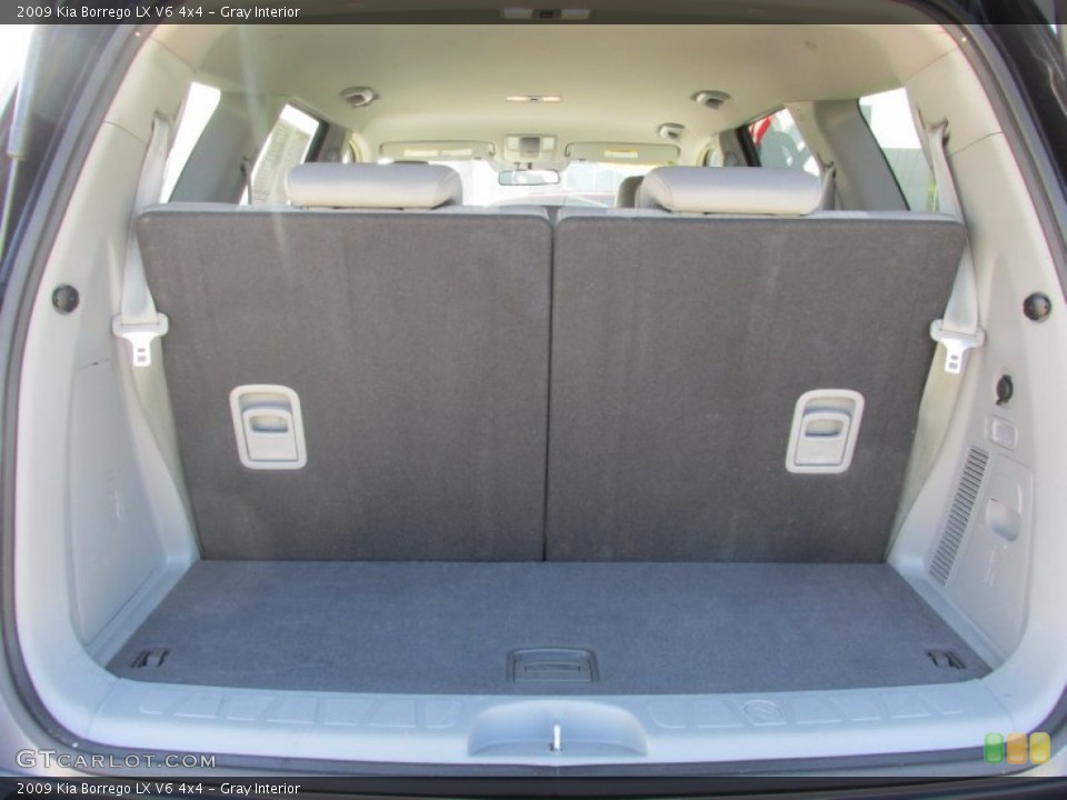 Gray Interior Trunk for the 2009 Kia Borrego LX V6 4x4 #86380234