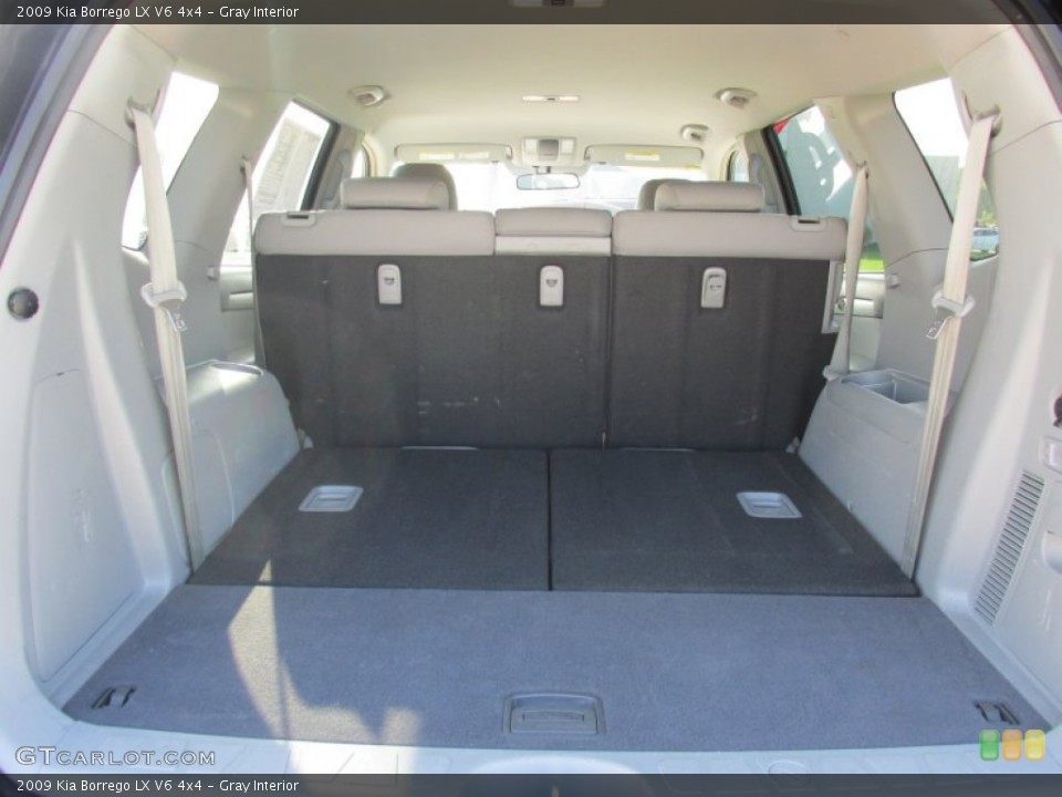 Gray Interior Trunk for the 2009 Kia Borrego LX V6 4x4 #86380255