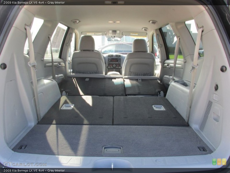 Gray Interior Trunk for the 2009 Kia Borrego LX V6 4x4 #86380281