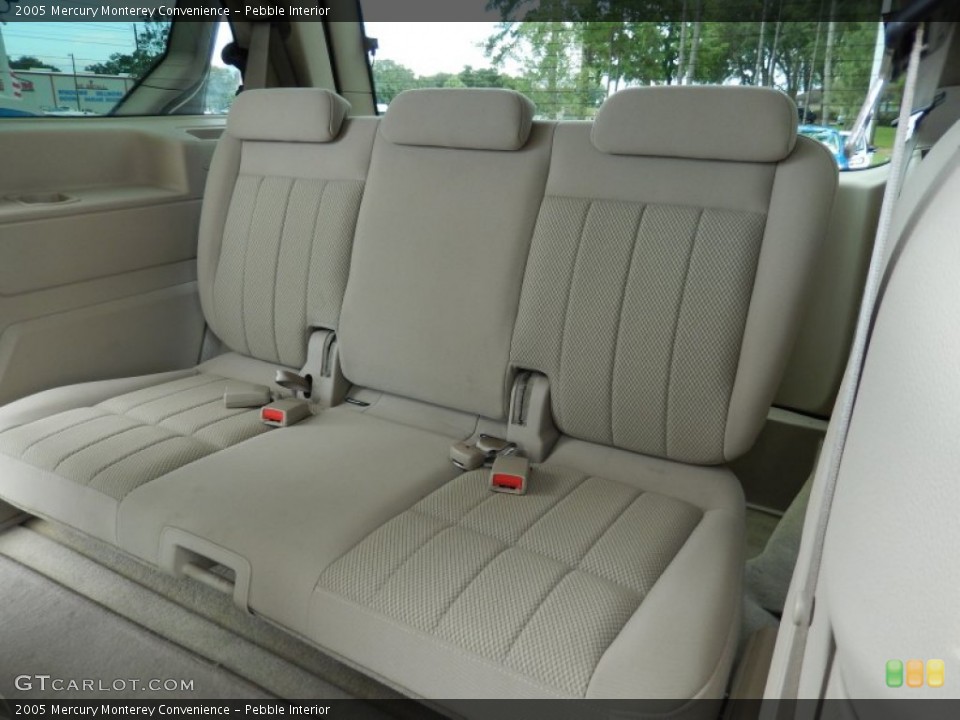 Pebble Interior Rear Seat for the 2005 Mercury Monterey Convenience #86380284