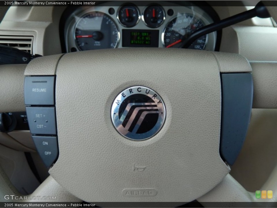 Pebble Interior Steering Wheel for the 2005 Mercury Monterey Convenience #86380476