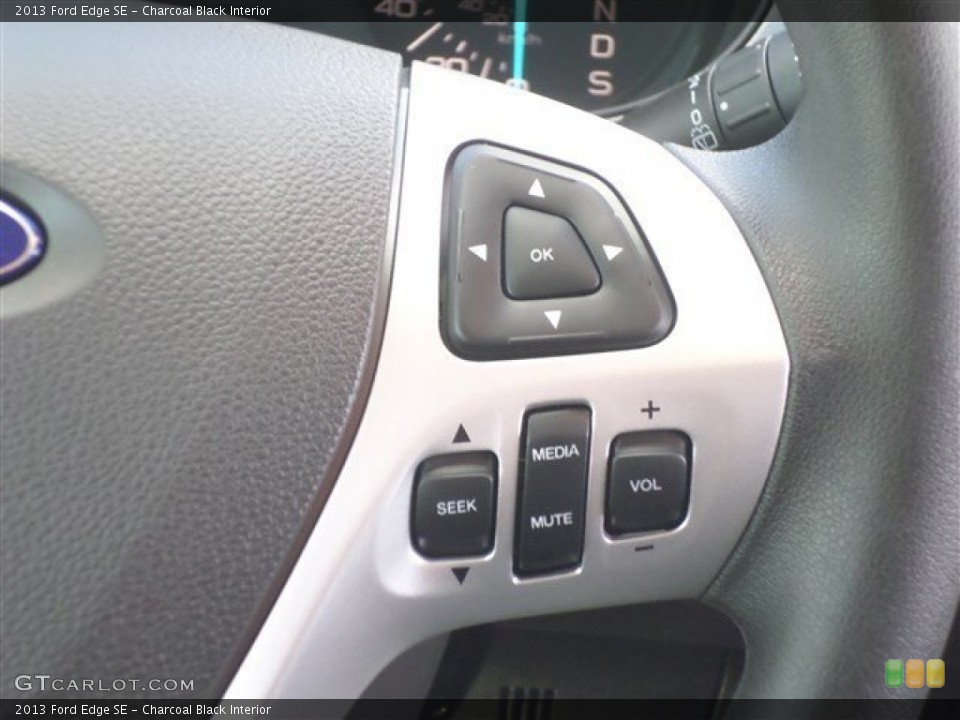 Charcoal Black Interior Controls for the 2013 Ford Edge SE #86381457