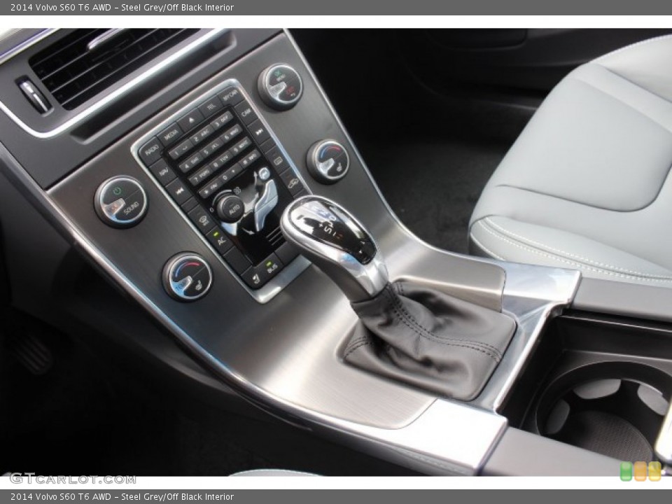 Steel Grey/Off Black Interior Transmission for the 2014 Volvo S60 T6 AWD #86385842