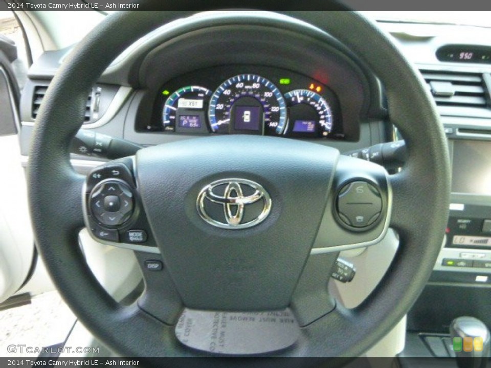 Ash Interior Steering Wheel for the 2014 Toyota Camry Hybrid LE #86386272