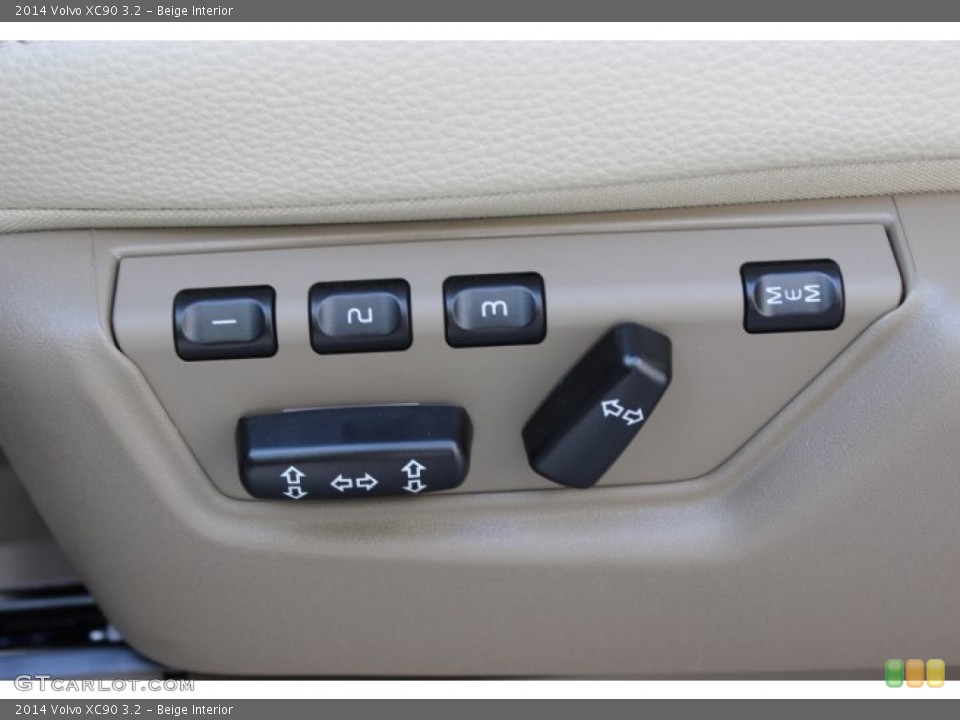 Beige Interior Controls for the 2014 Volvo XC90 3.2 #86386608