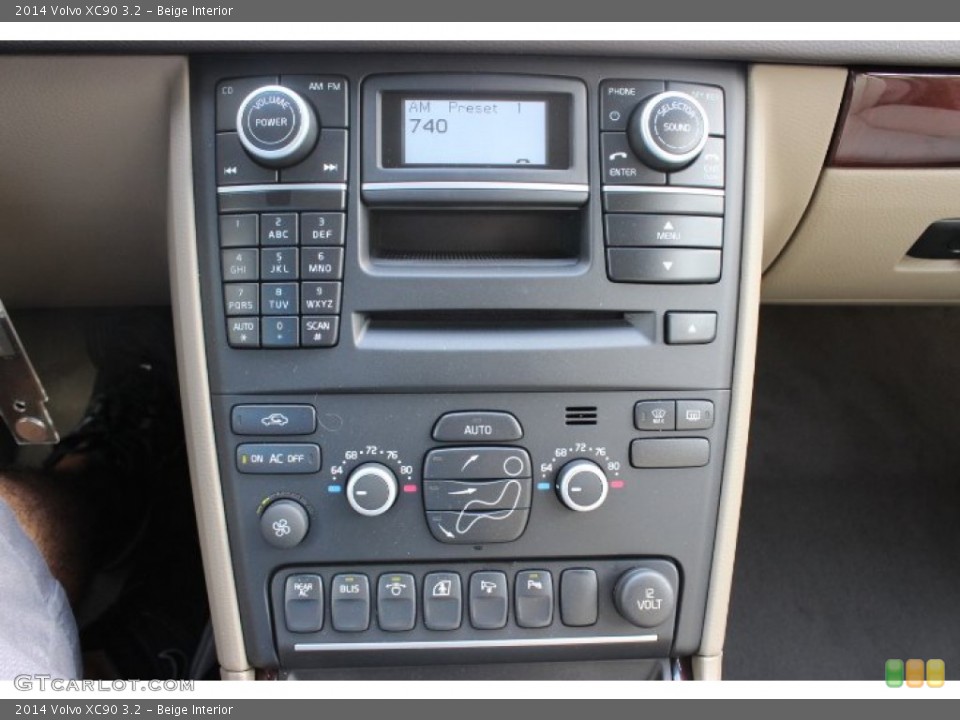 Beige Interior Controls for the 2014 Volvo XC90 3.2 #86386719