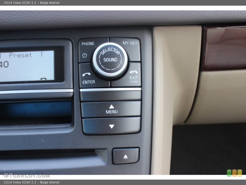 Beige Interior Controls for the 2014 Volvo XC90 3.2 #86386767