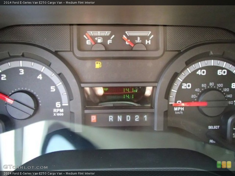 Medium Flint Interior Gauges for the 2014 Ford E-Series Van E250 Cargo Van #86389749