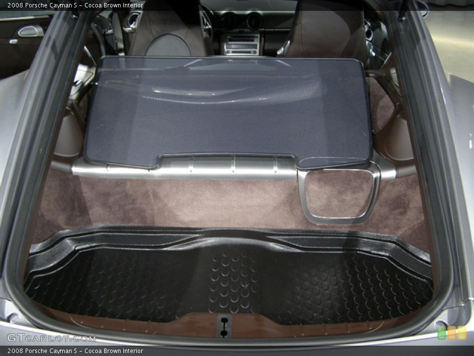 Cocoa Brown Interior Trunk for the 2008 Porsche Cayman S #86390